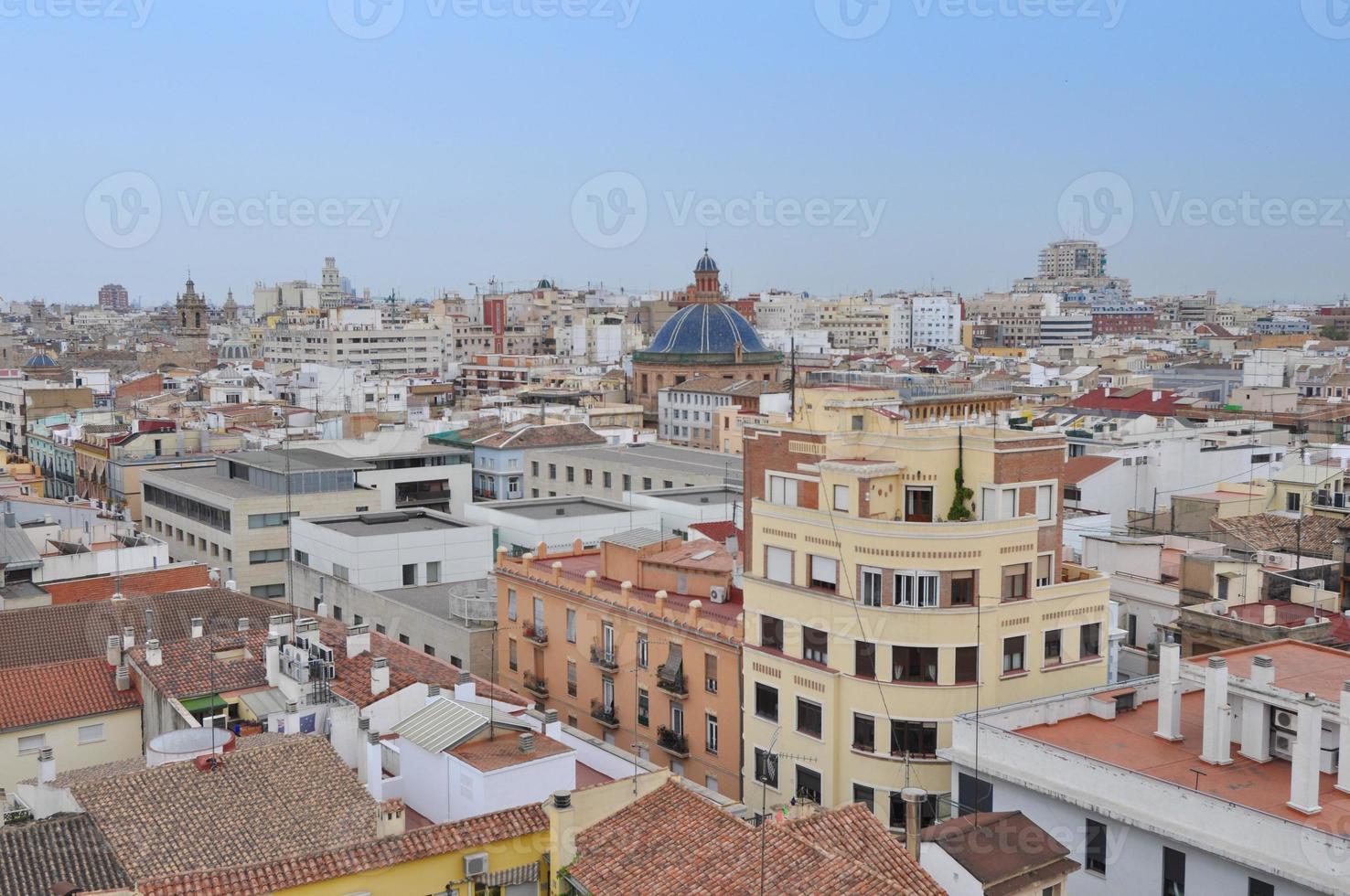 Aerial view of Valencia photo
