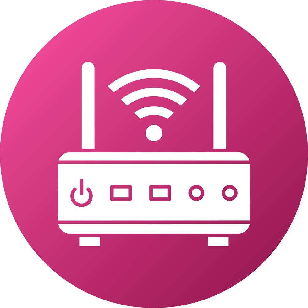 Modem Icon Style vector