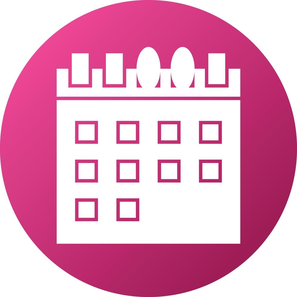 Calender Icon Style vector