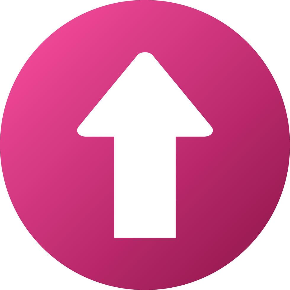 Up Arrow Icon Style vector
