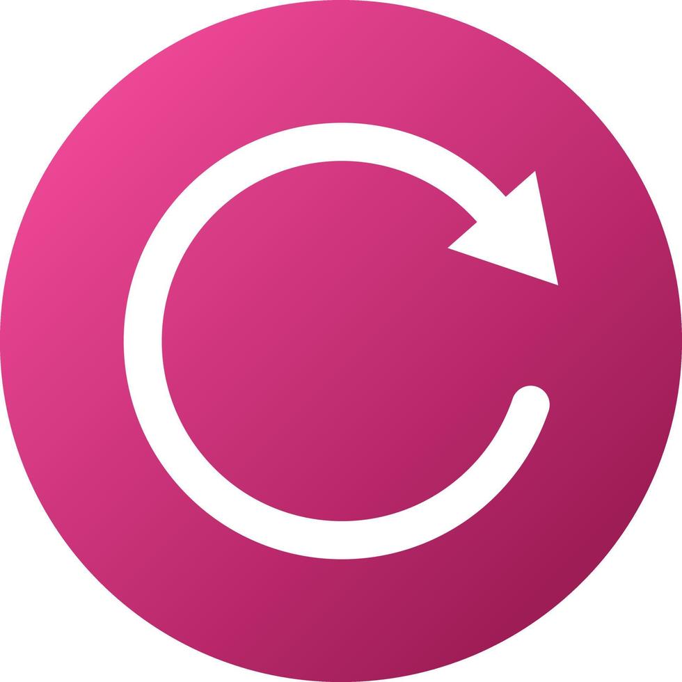 Redo Icon Style vector