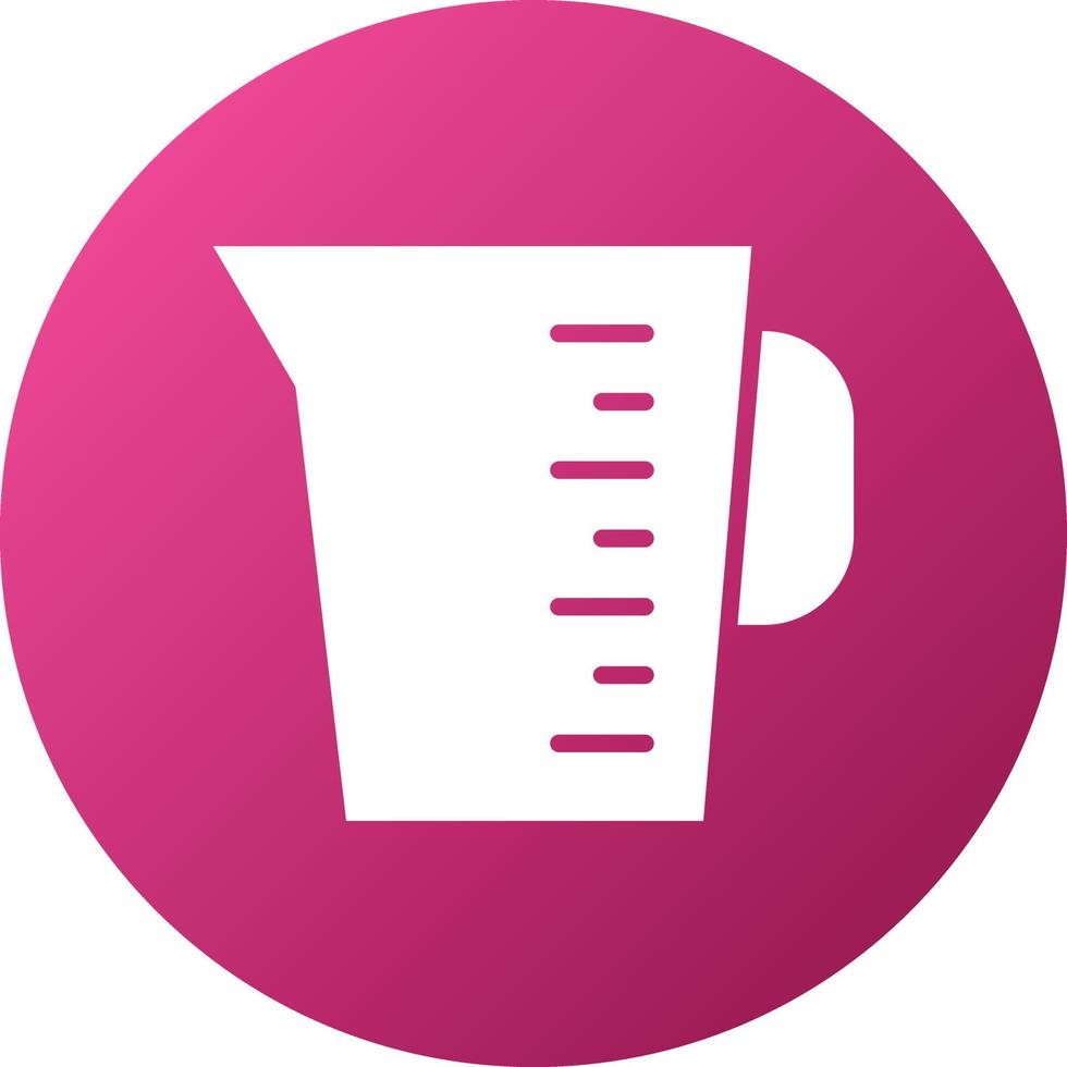 Measuring Cup Icon Style vector