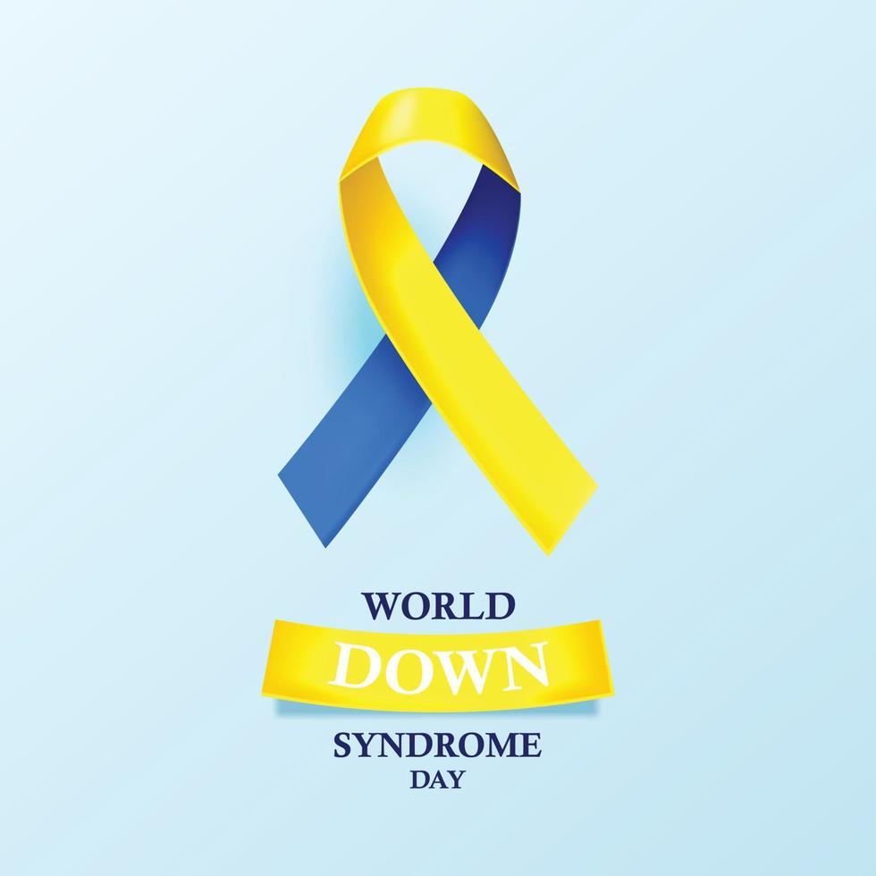 World down syndrome day vector