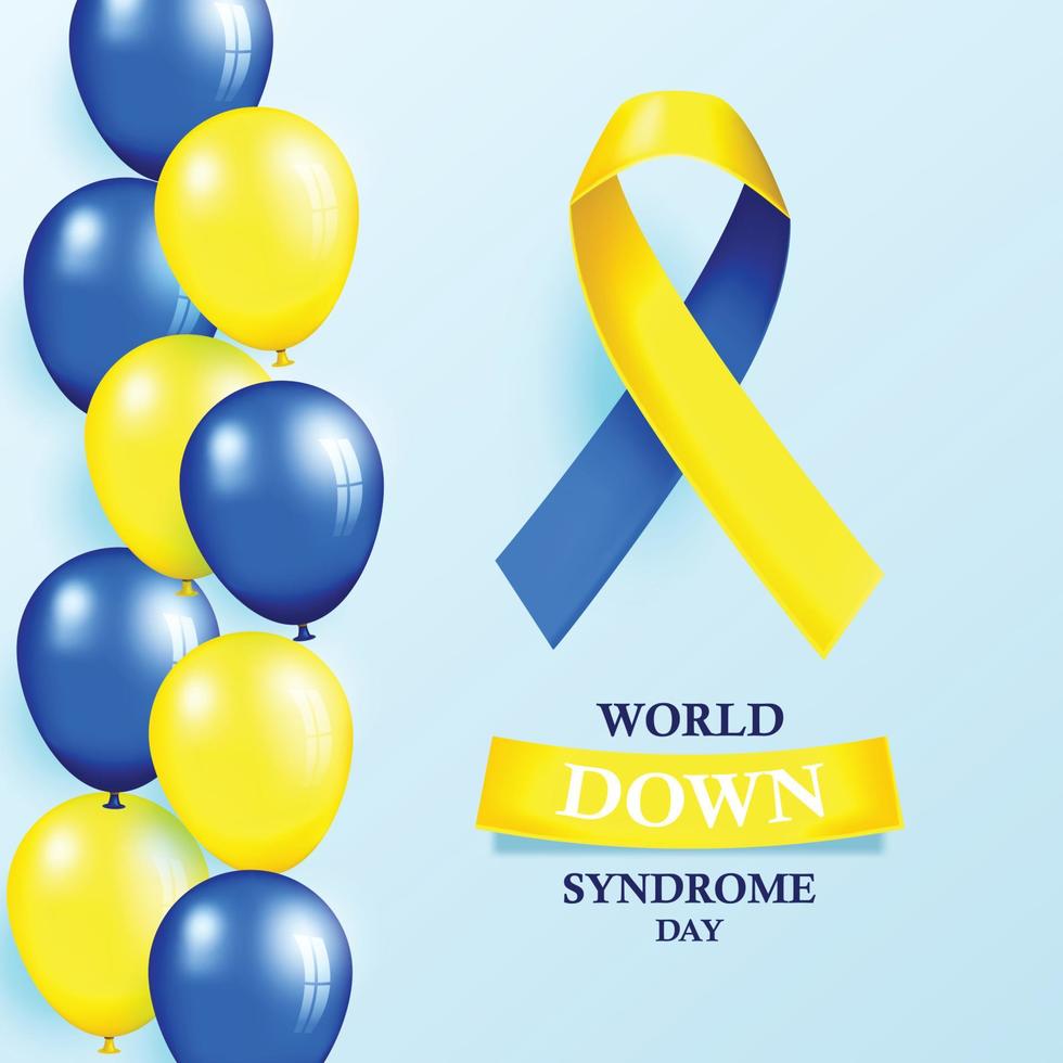 World down syndrome day vector