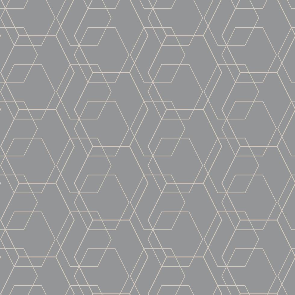 Vector seamless patterns. Geometrical patterns on a gray background.