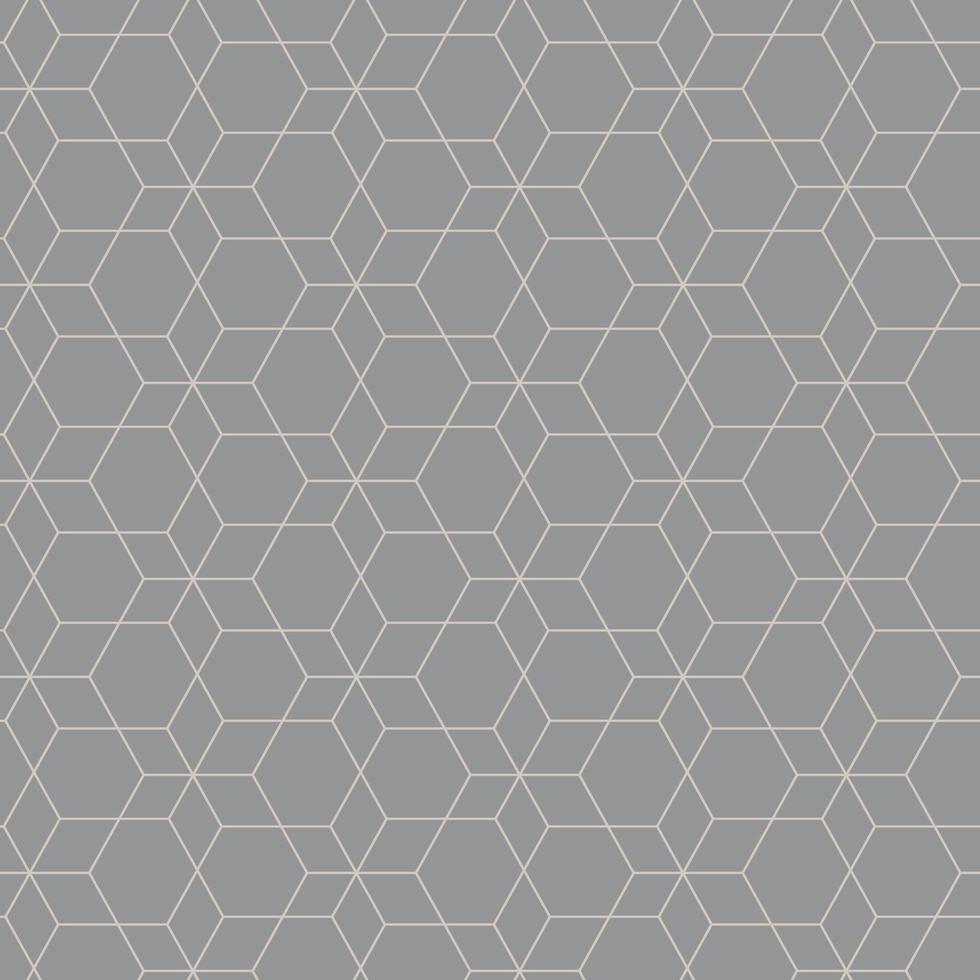Vector seamless patterns. Geometrical patterns on a gray background.