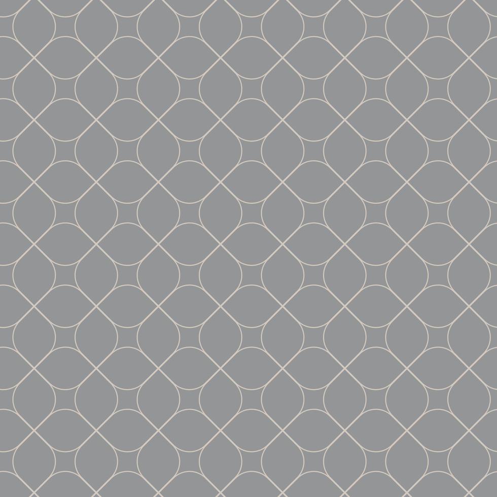 Vector seamless patterns. Geometrical patterns on a gray background.