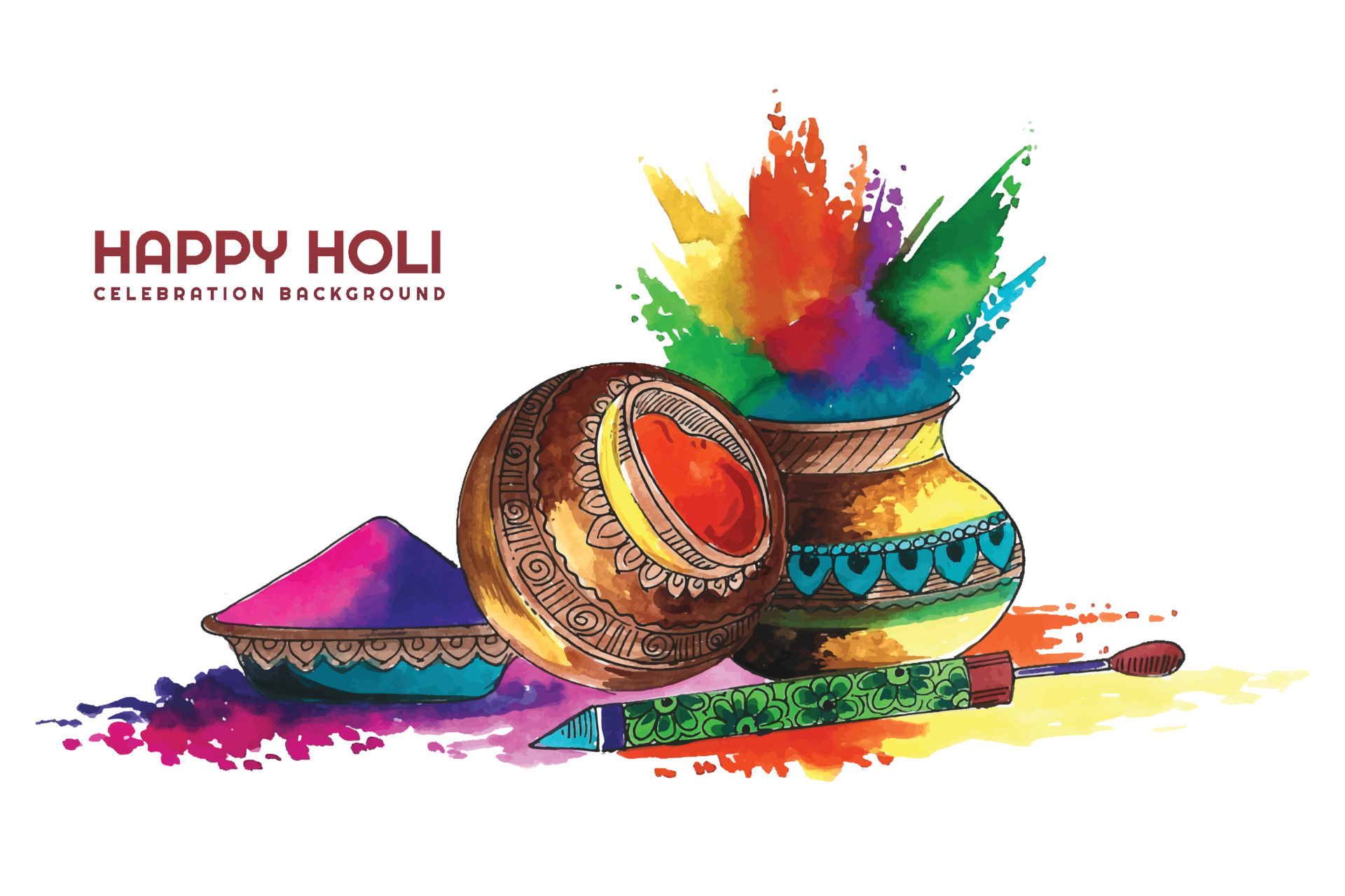 holi accessories