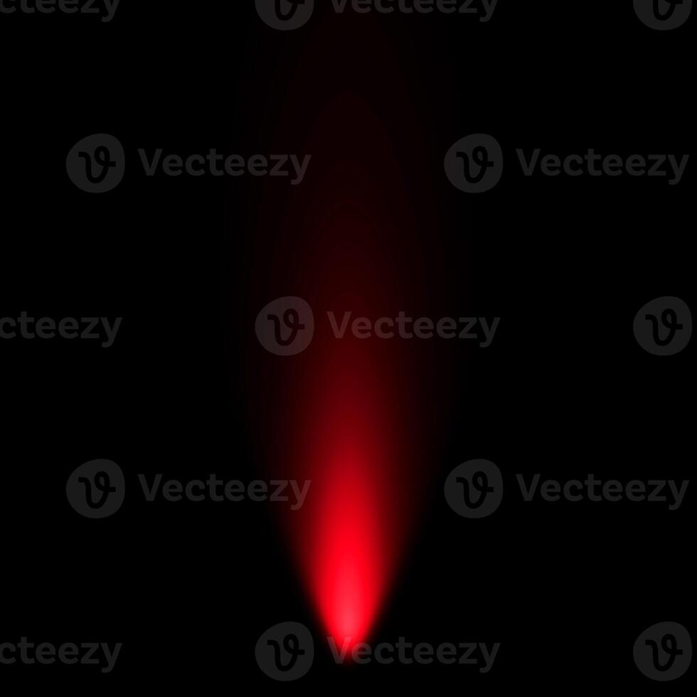 abstract light red spotlight warm ray light effect overlay realistic falling snowflakes pattern on black. photo