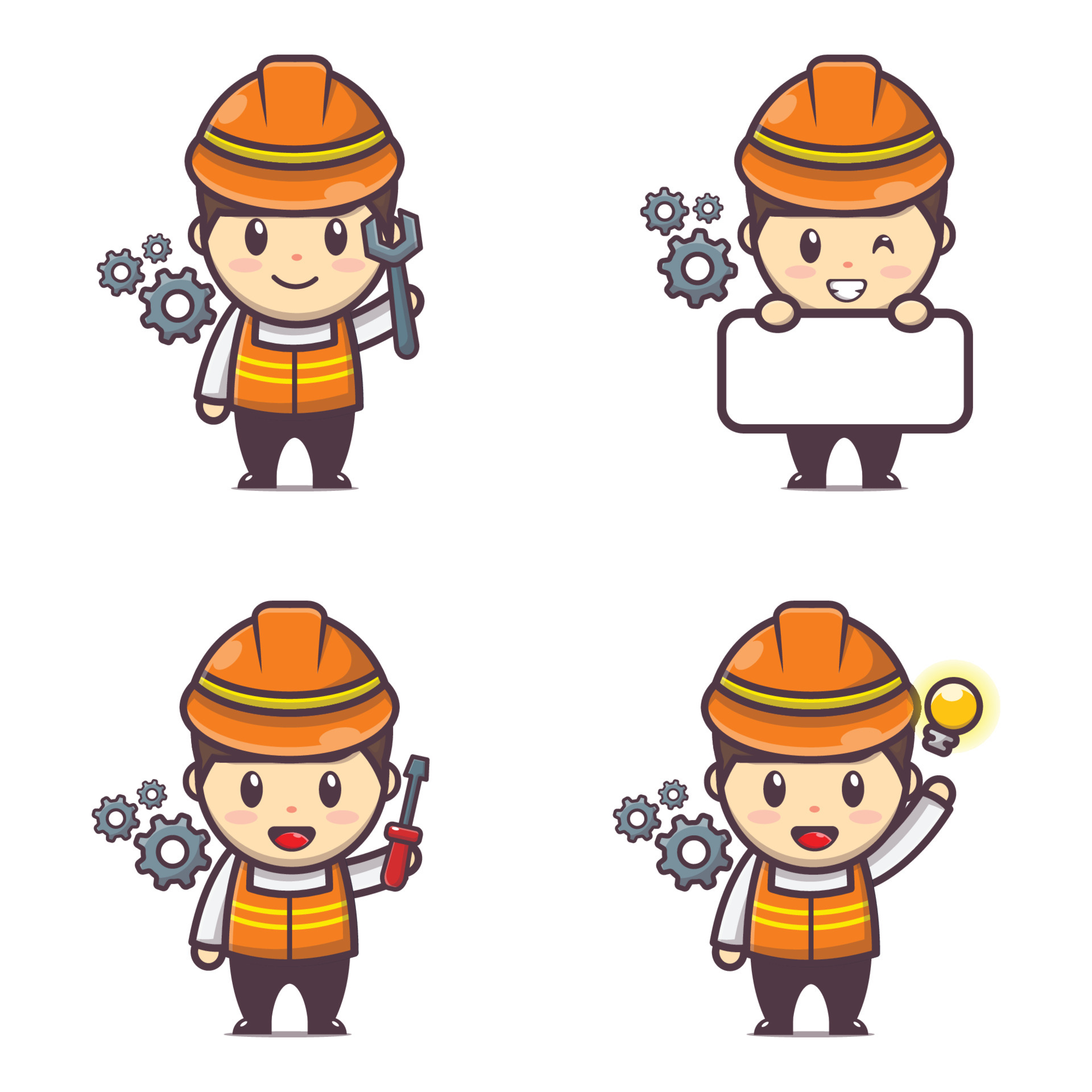 cute engineer cartoon mascot character illustration 6445406 Vector Art at Vecteezy cute engineer cartoon mascot character illustration 6445406 Vector Art at Vecteezy