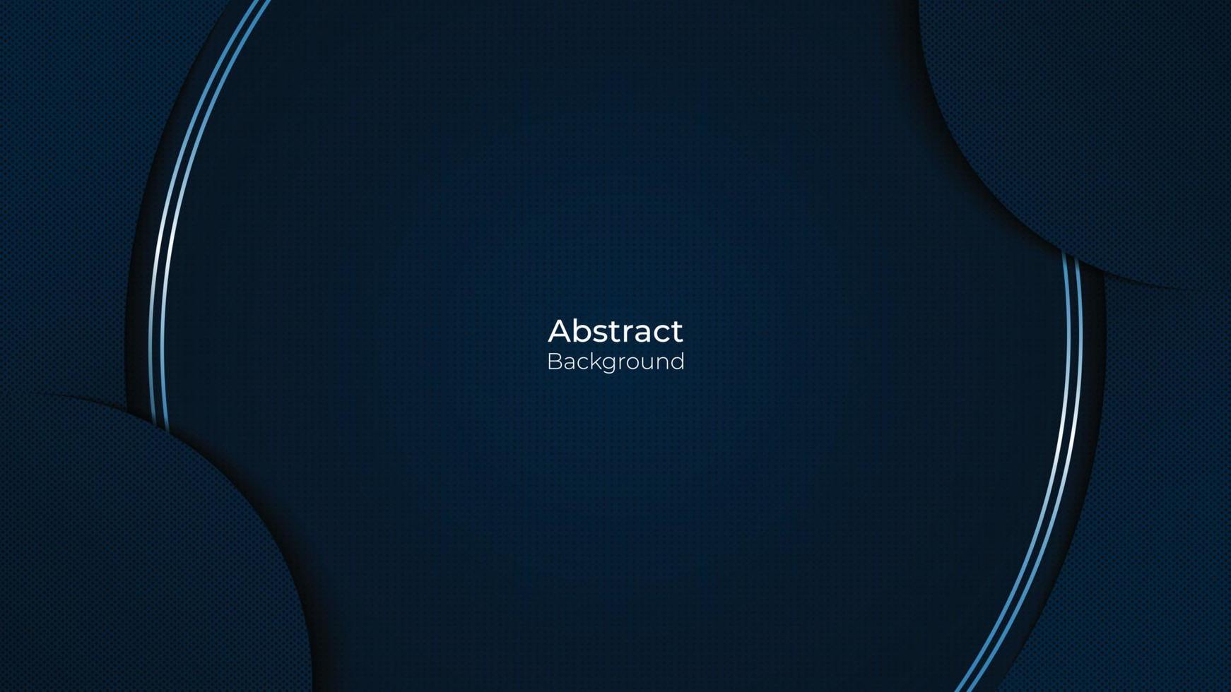 plantilla abstracta fondo premium de lujo azul oscuro. elegante fondo moderno con línea brillante. ilustración vectorial vector