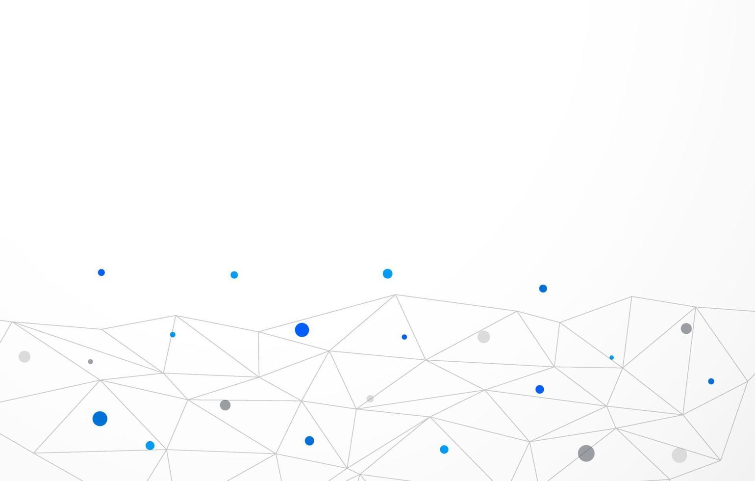 fondo de diagrama de malla de red de baja poli vector
