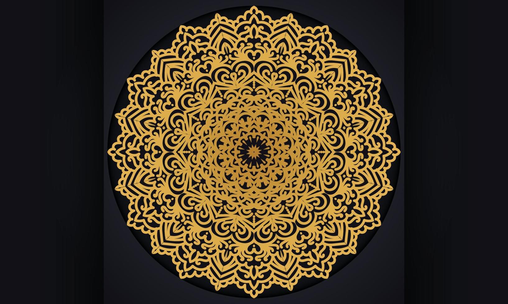 Mandala Design. Background with ornament design. vector