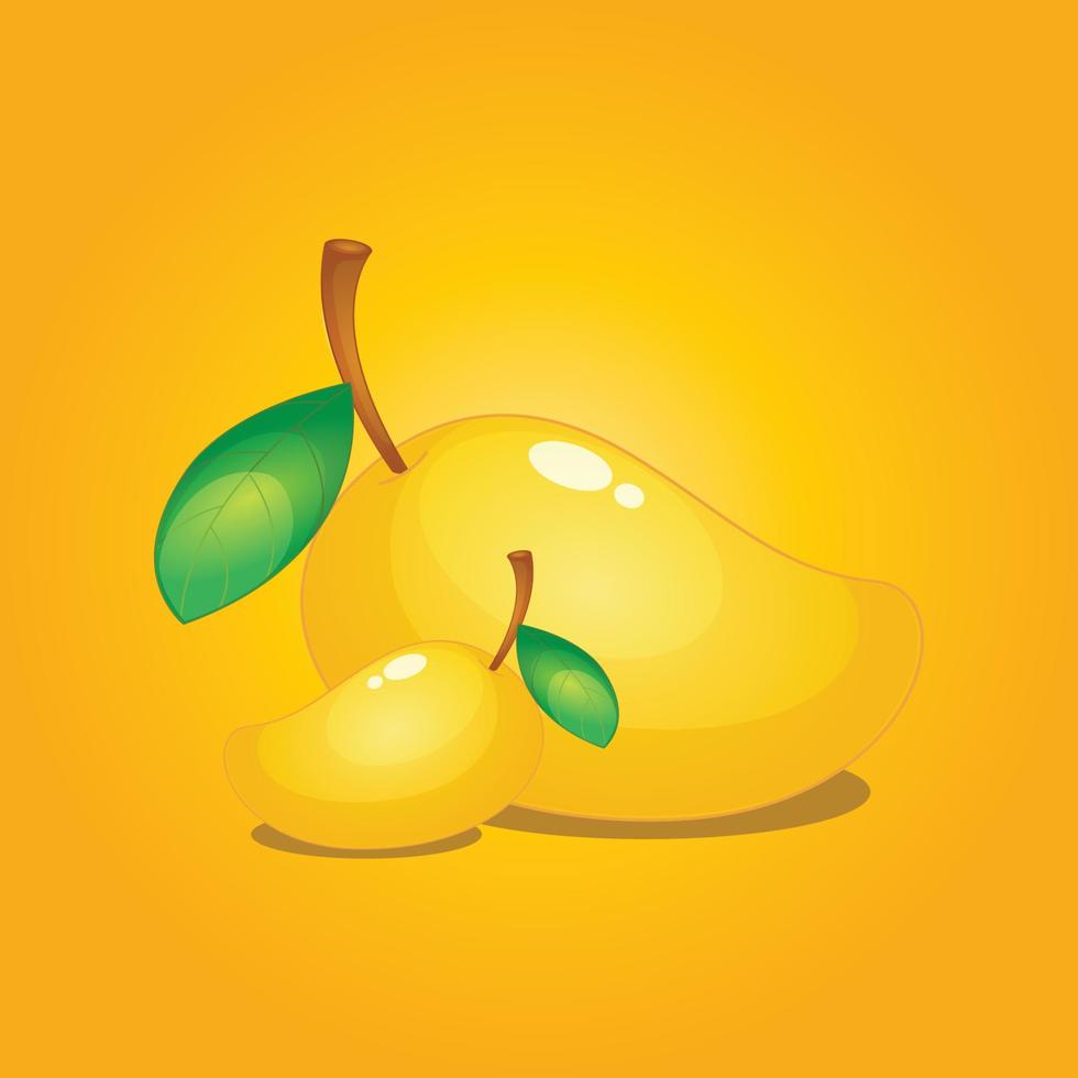 Mango fruit free vector