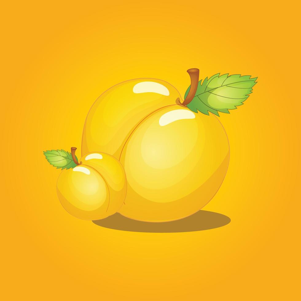 lemon fruit free vector