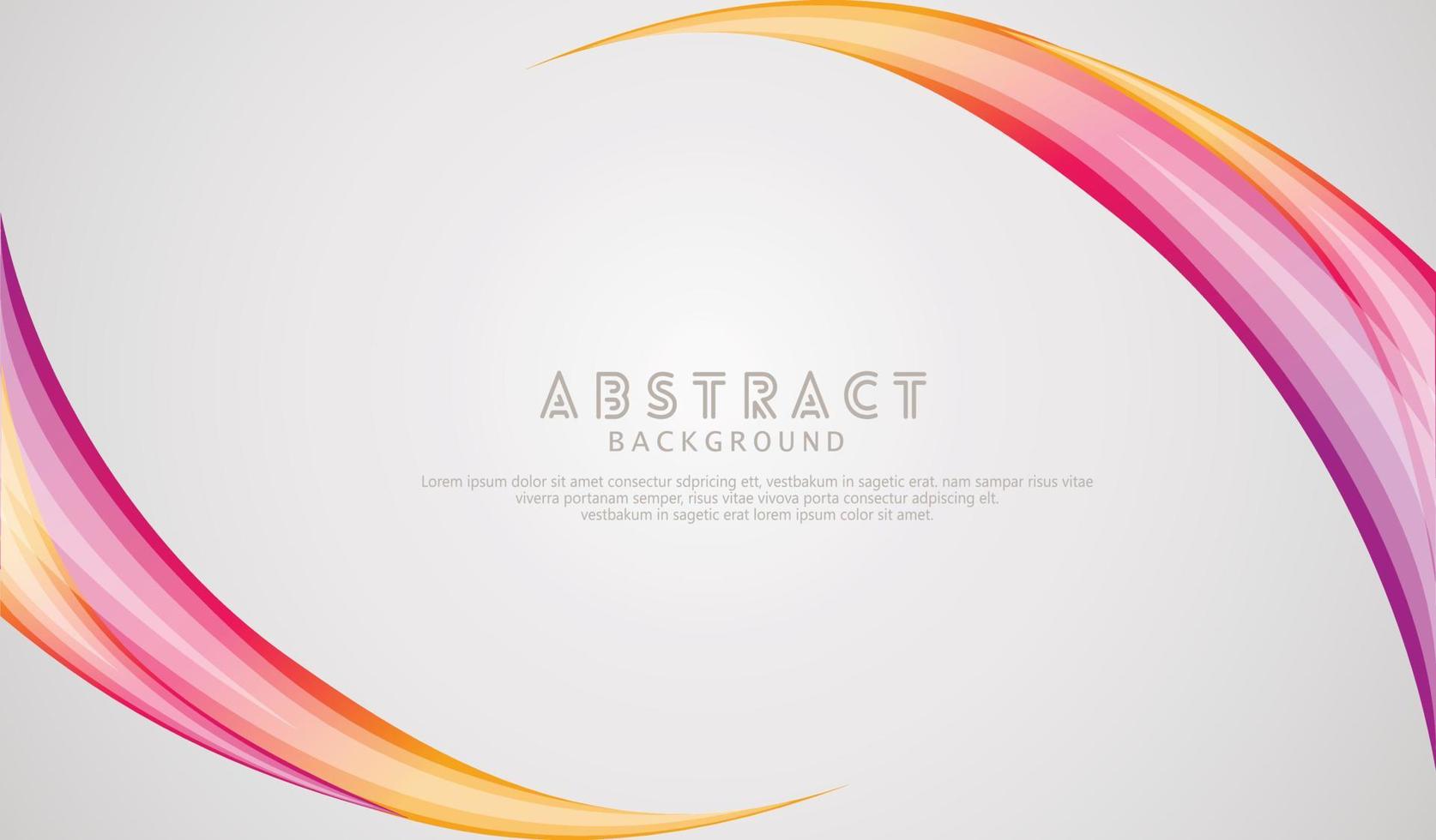 Waving elegance abstract background with dynamic gradation color. Futuristic design for wallpaper. backdrop, posters, banner and others users vector