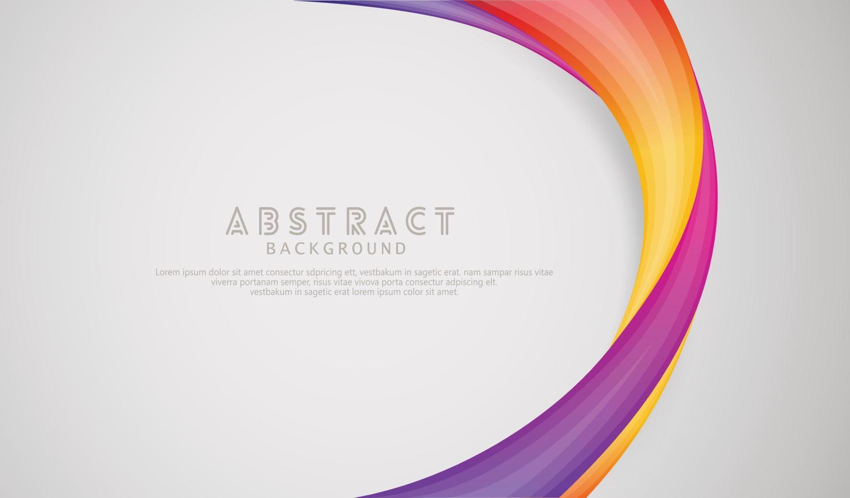 Waving elegance abstract background with dynamic gradation color. Futuristic design for wallpaper. backdrop, posters, banner and others users vector