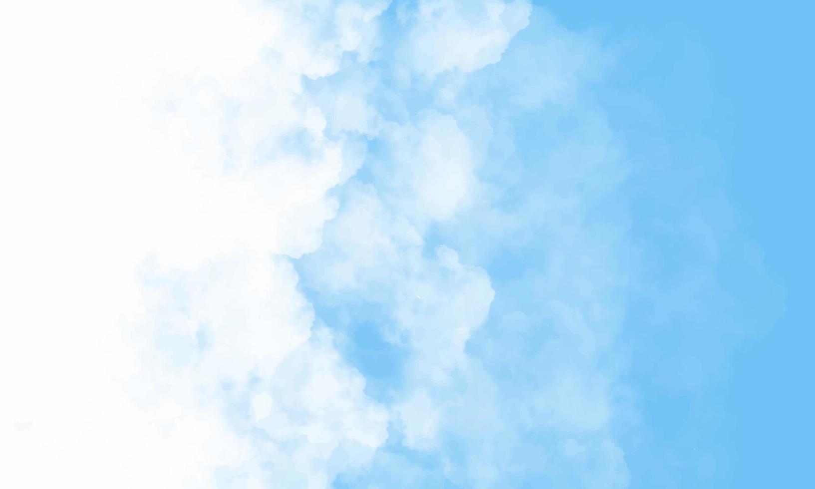 fondo de textura de nube de cielo azul vector