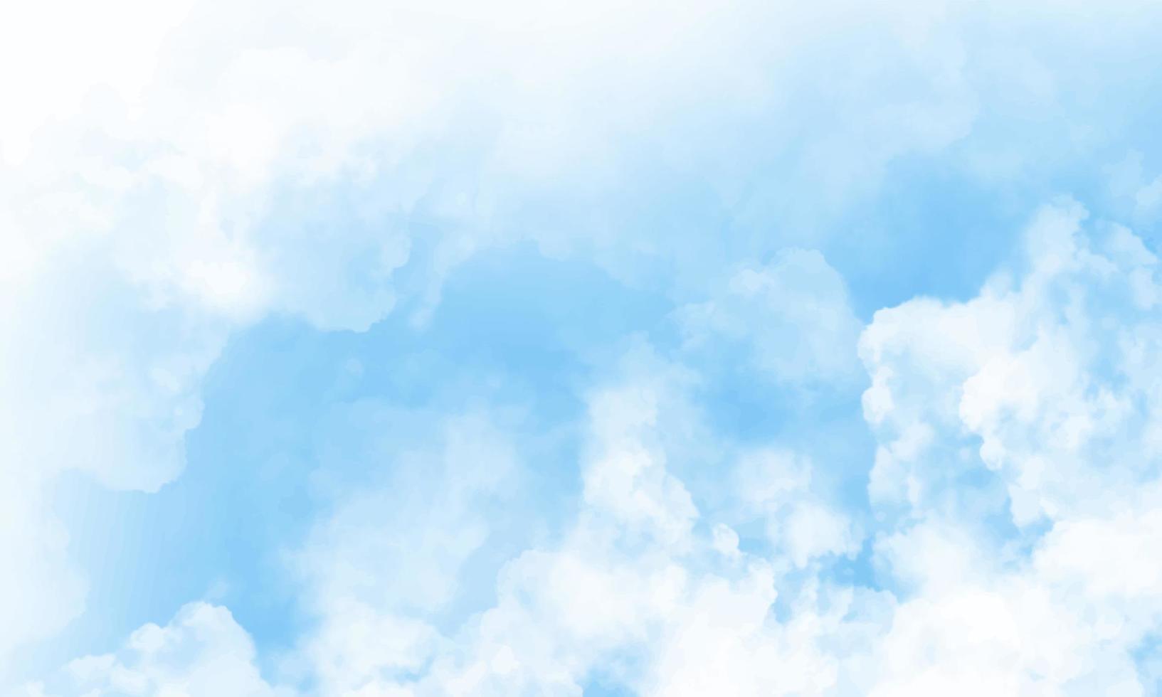 Blue Sky cloud texture background vector