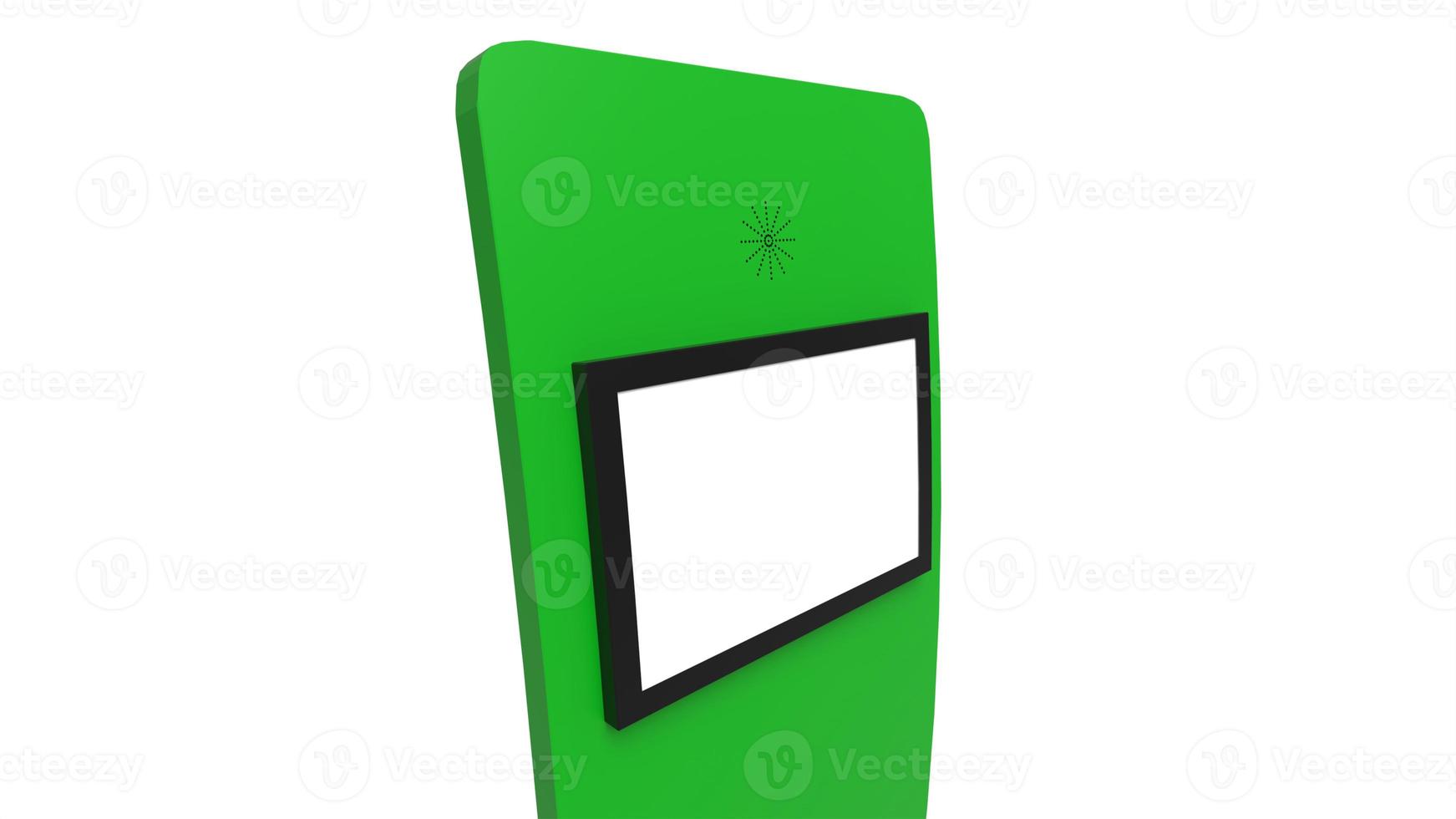 Logo mockup billboard template 3d illustration rendering photo