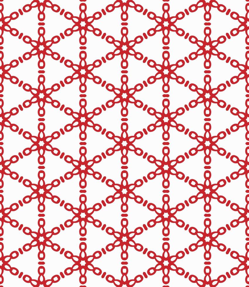 Red and white color seamless pattern texture and template. Multicolored. Colorful ornamental graphic design. vector