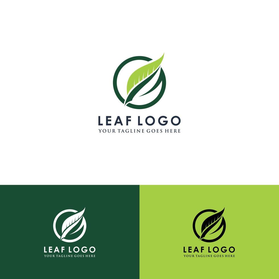 logotipo ecológico de maqueta de brotes, plántula de hoja verde, planta en crecimiento. concepto de diseño abstracto para el tema de la tecnología ecológica. icono de la ecología. vector