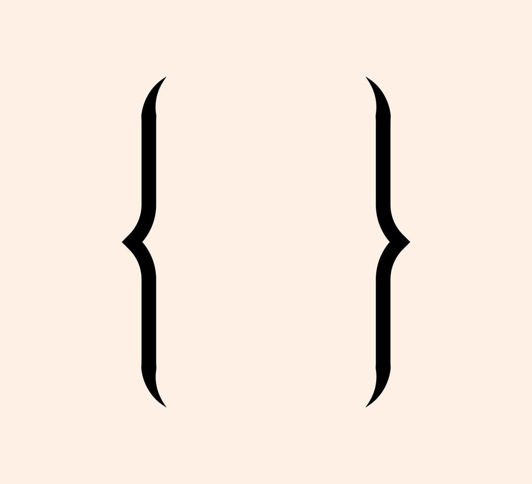 Curly Brackets Vector Art, Icons, and Graphics for Free Download