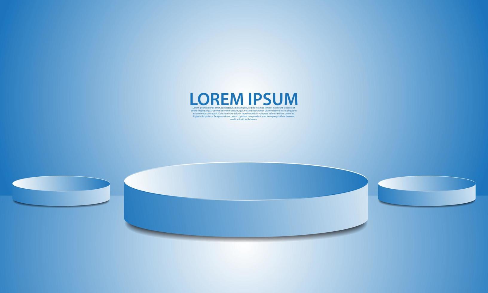 podium background  for products and advertisements vector