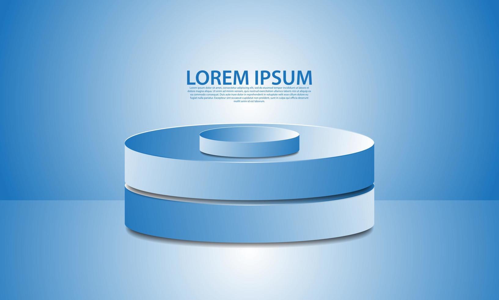 podium background  for products and advertisements vector