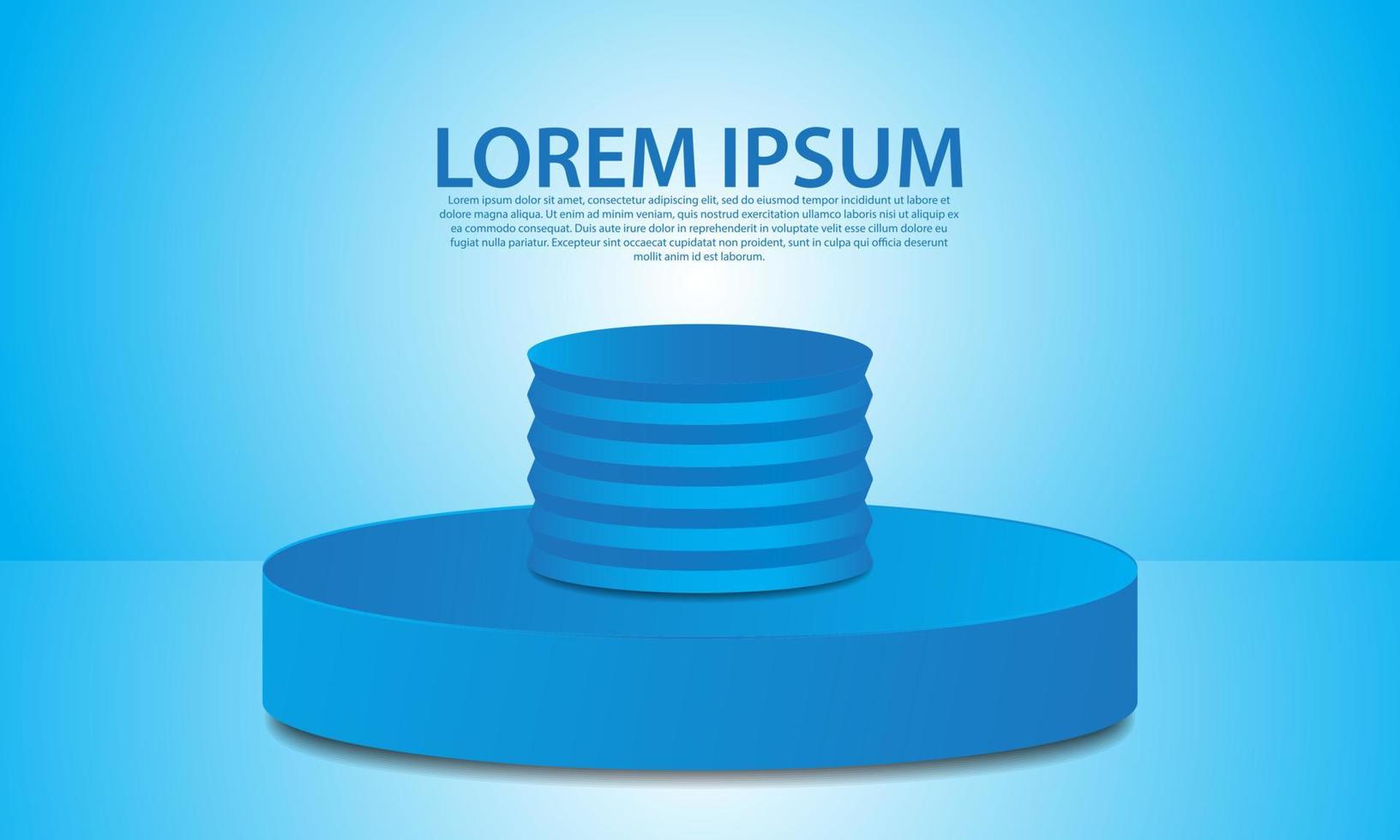 podium background  for products and advertisements vector