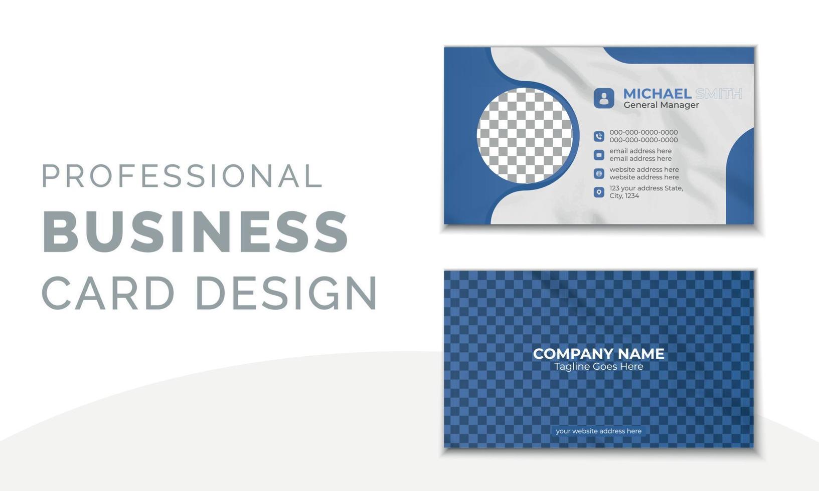 Modern Business Card Template vector