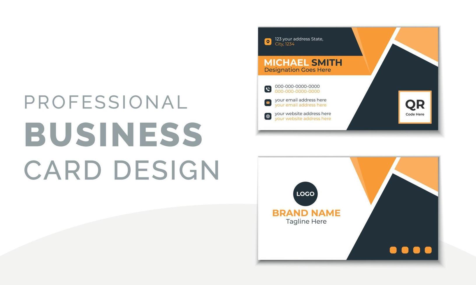 Modern Business Card Template vector