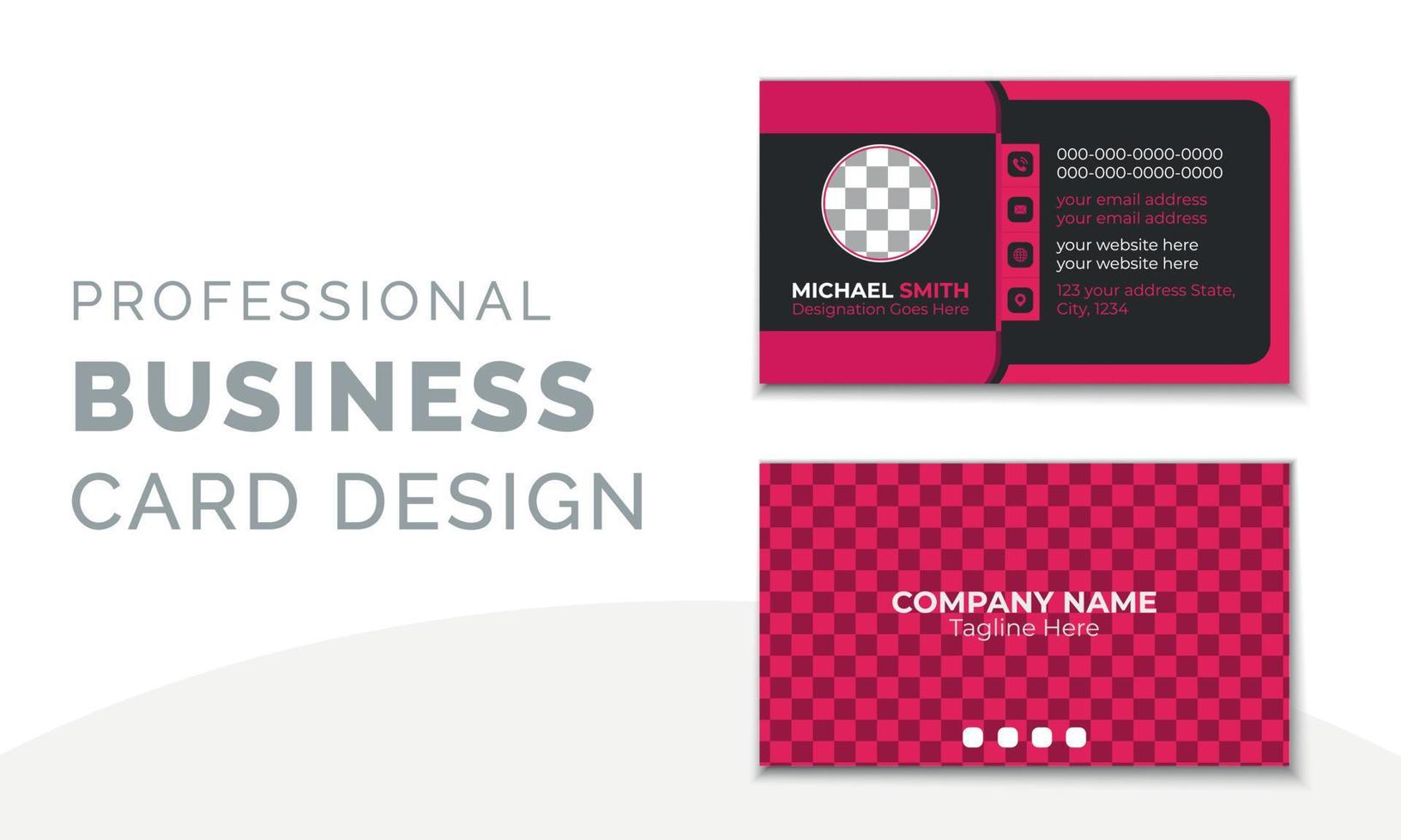 Modern Business Card Template vector