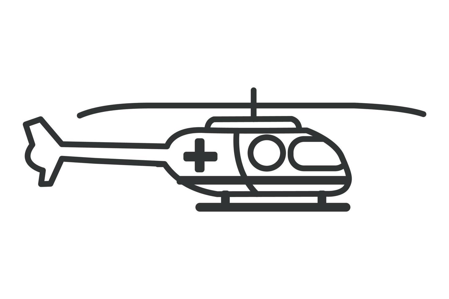 helicopter icon. Helicopter. monochrome icon 20 Vector Art at ...