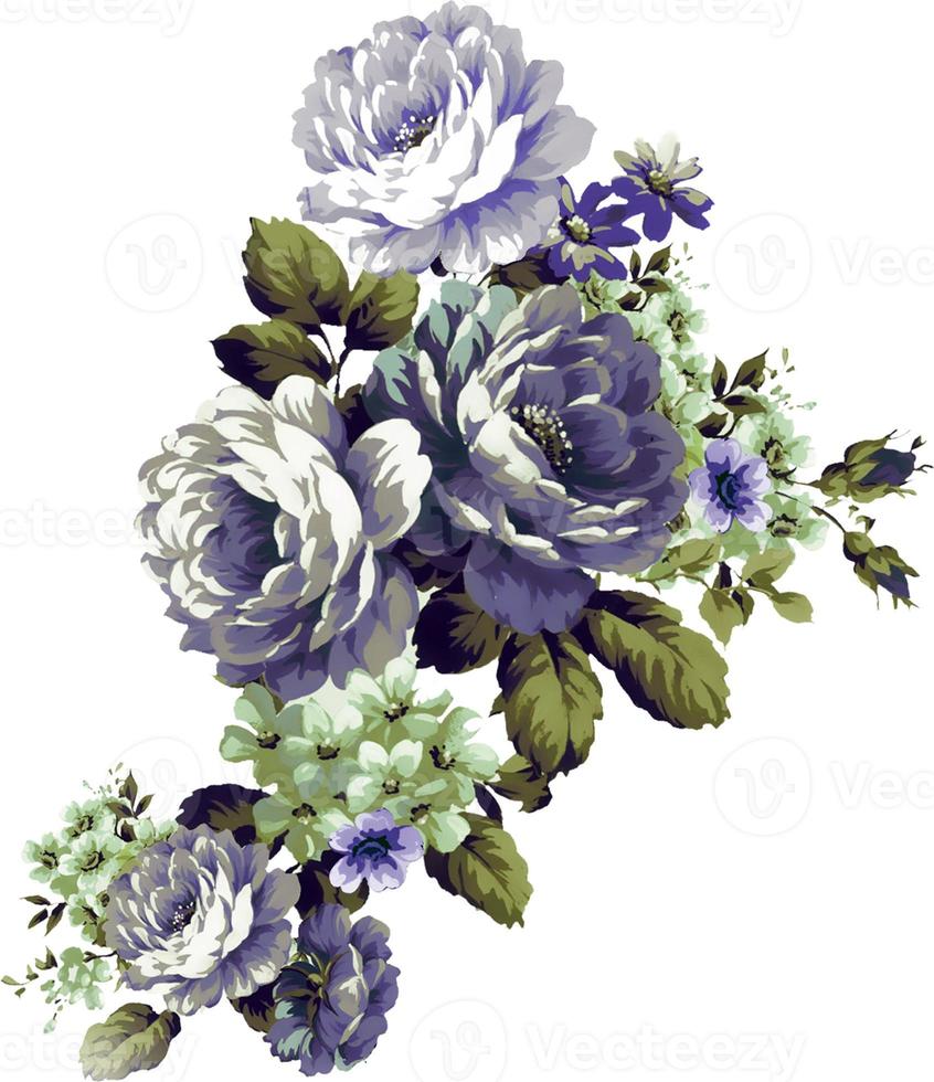 flowers pattern design floral seeamless botanical tropical background photo