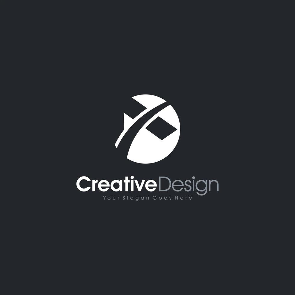 carta un logotipo plantilla creativa signo vector logotipo abstracto plantilla diseño vector, emblema, concepto de diseño, símbolo creativo icono diseño creativo
