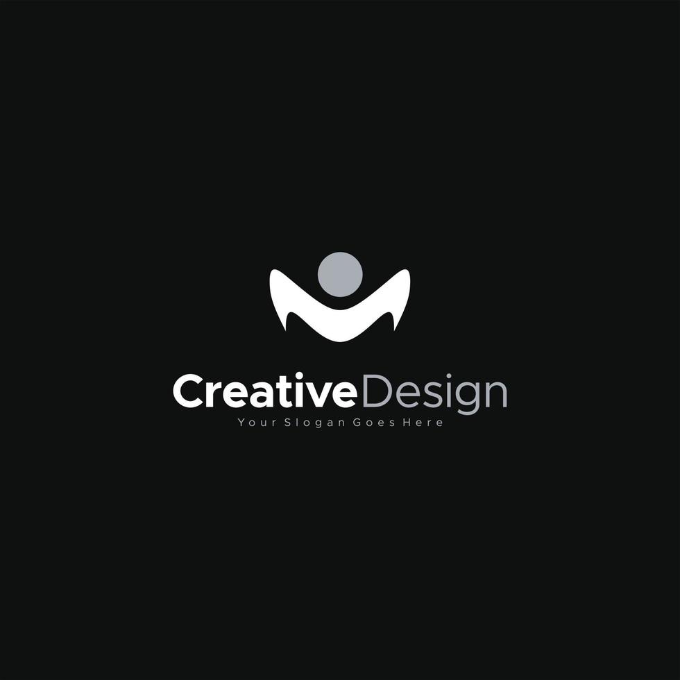 LETTER M LOGO abstract Logo Template Design Vector, Emblem, Design Concept, Creative Symbol design vector element for identity, logotype or icon Creative Design
