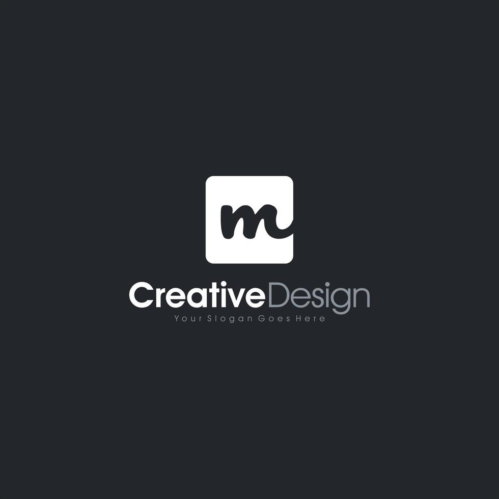 Letter M logo Initial M Design vector
