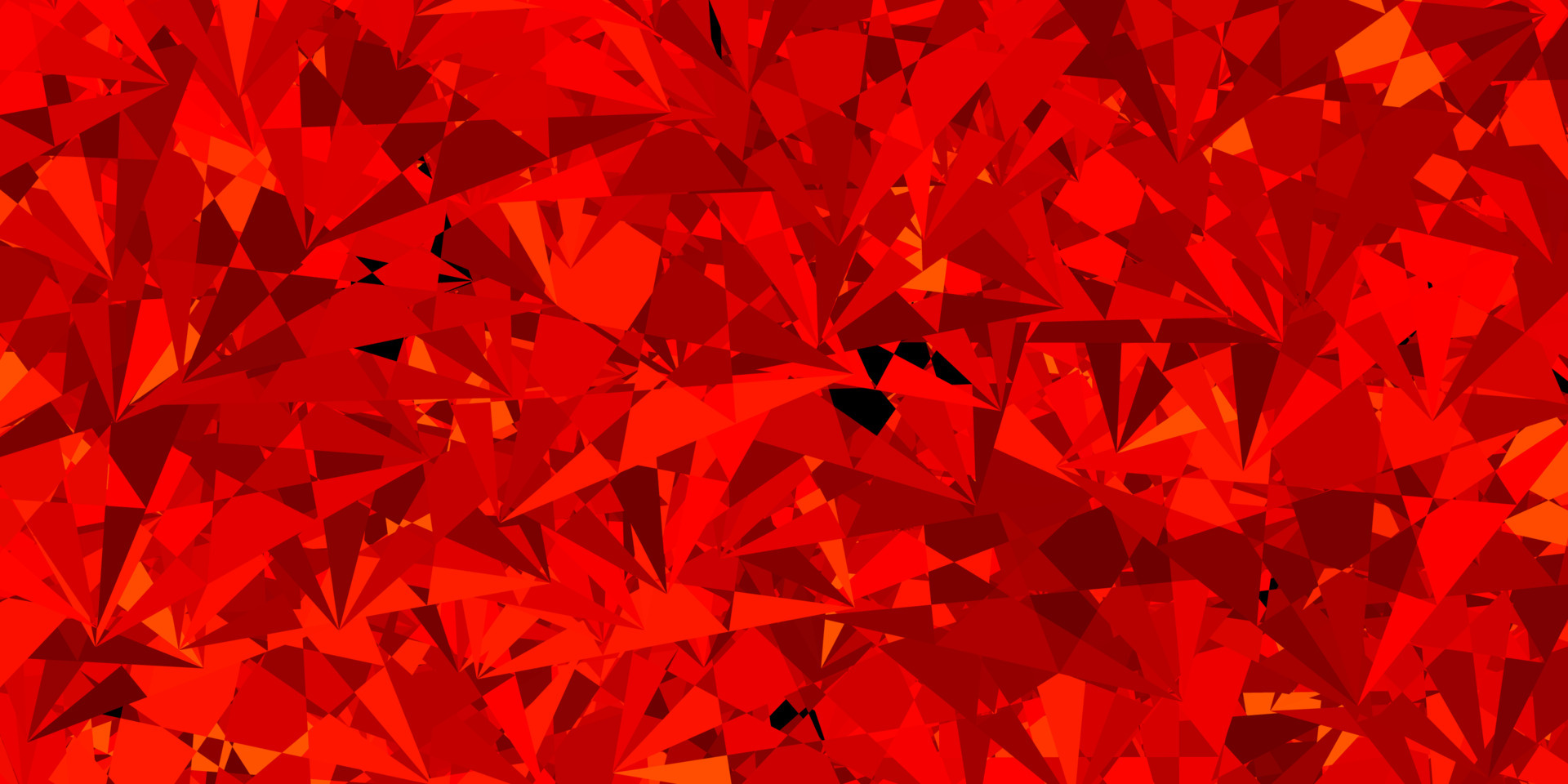 Dark Orange vector texture with random triangles. 6463646 Vector Art at
