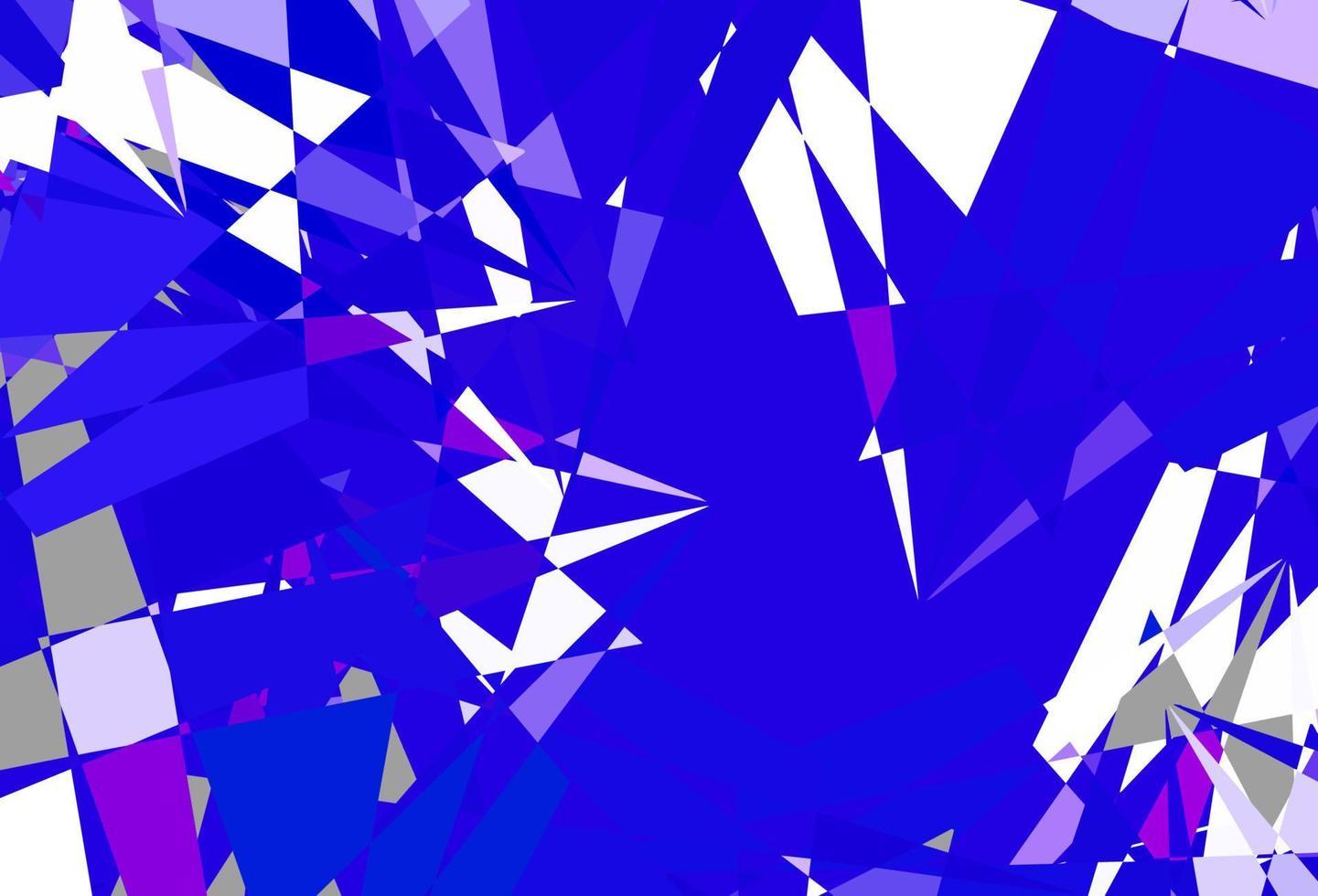 Dark Blue, Red vector texture with random triangles.