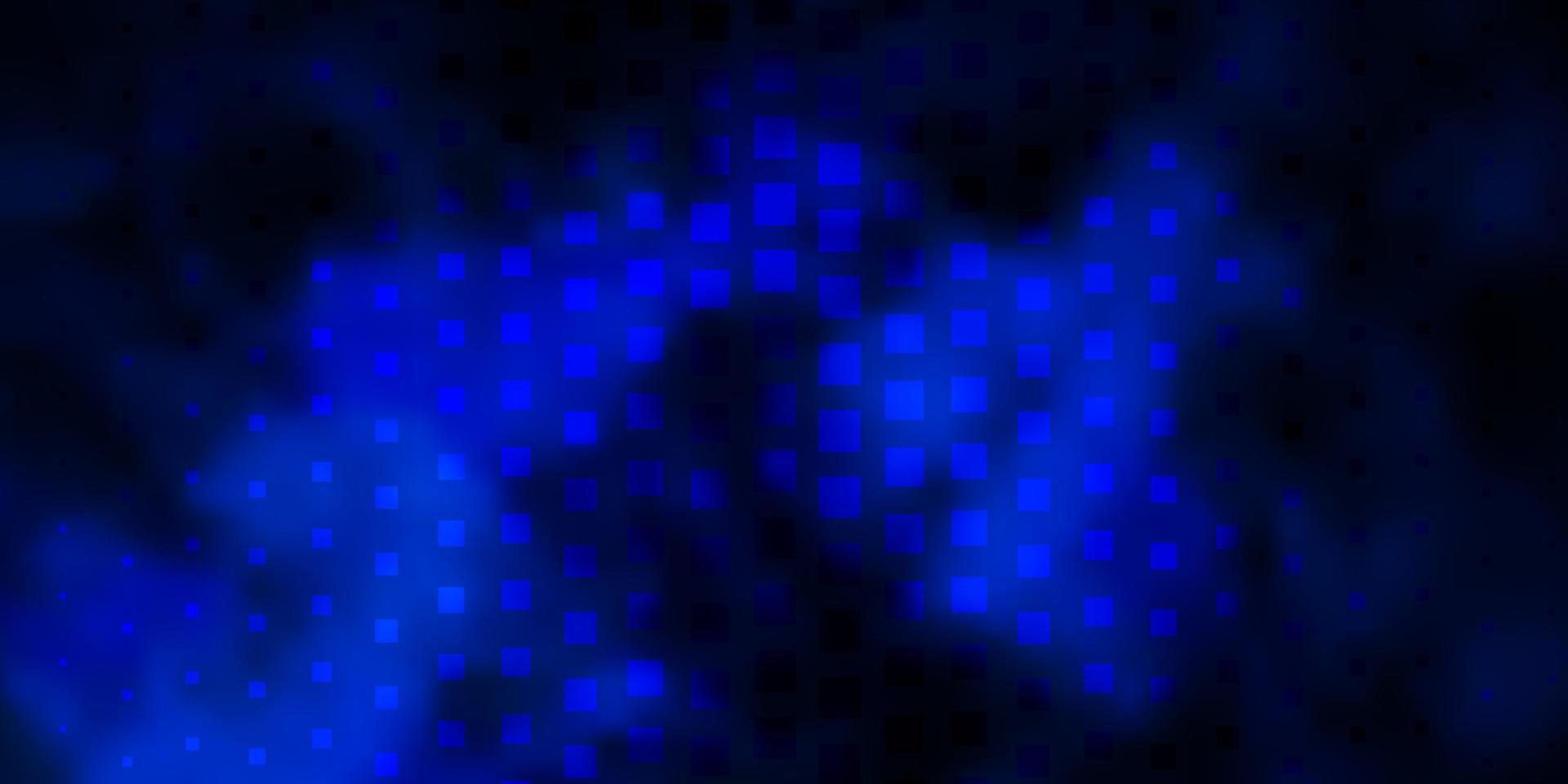 Dark BLUE vector texture in rectangular style.