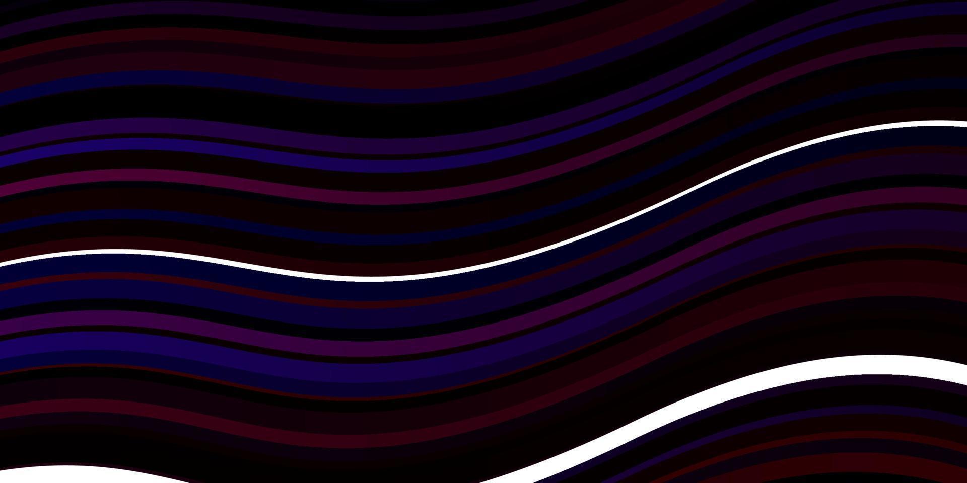 Dark Pink, Blue vector layout with curves.