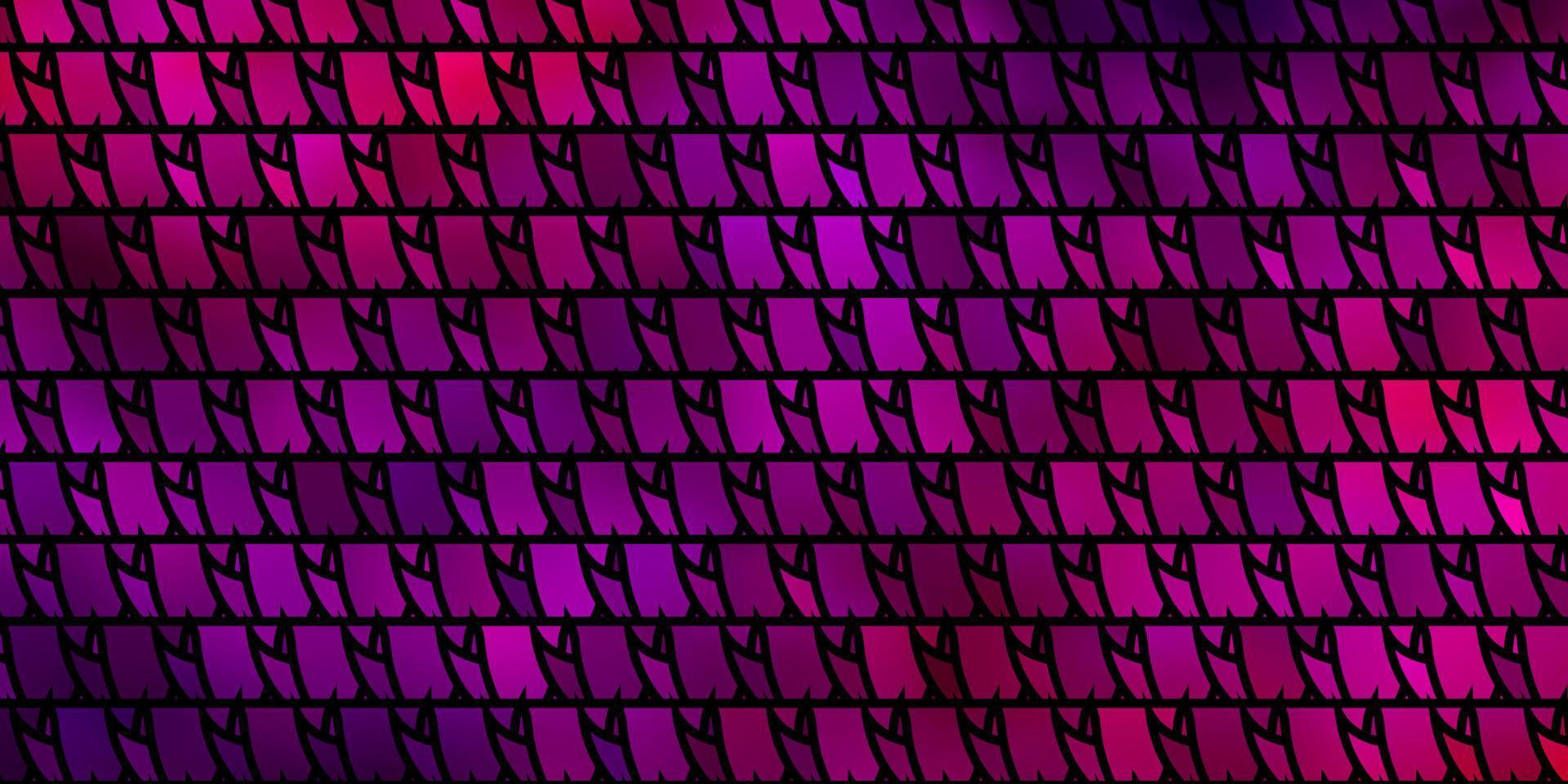 Dark Pink, Yellow vector pattern with polygonal style.