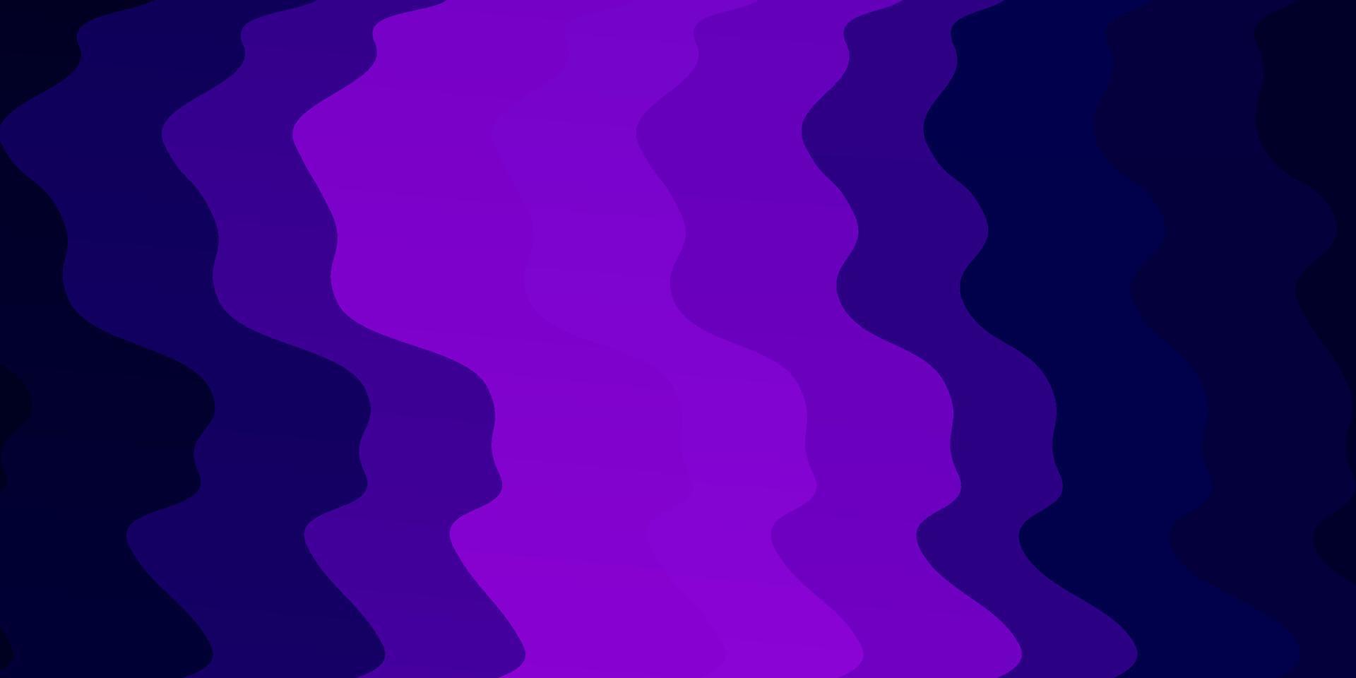 Light Purple vector background with curves.