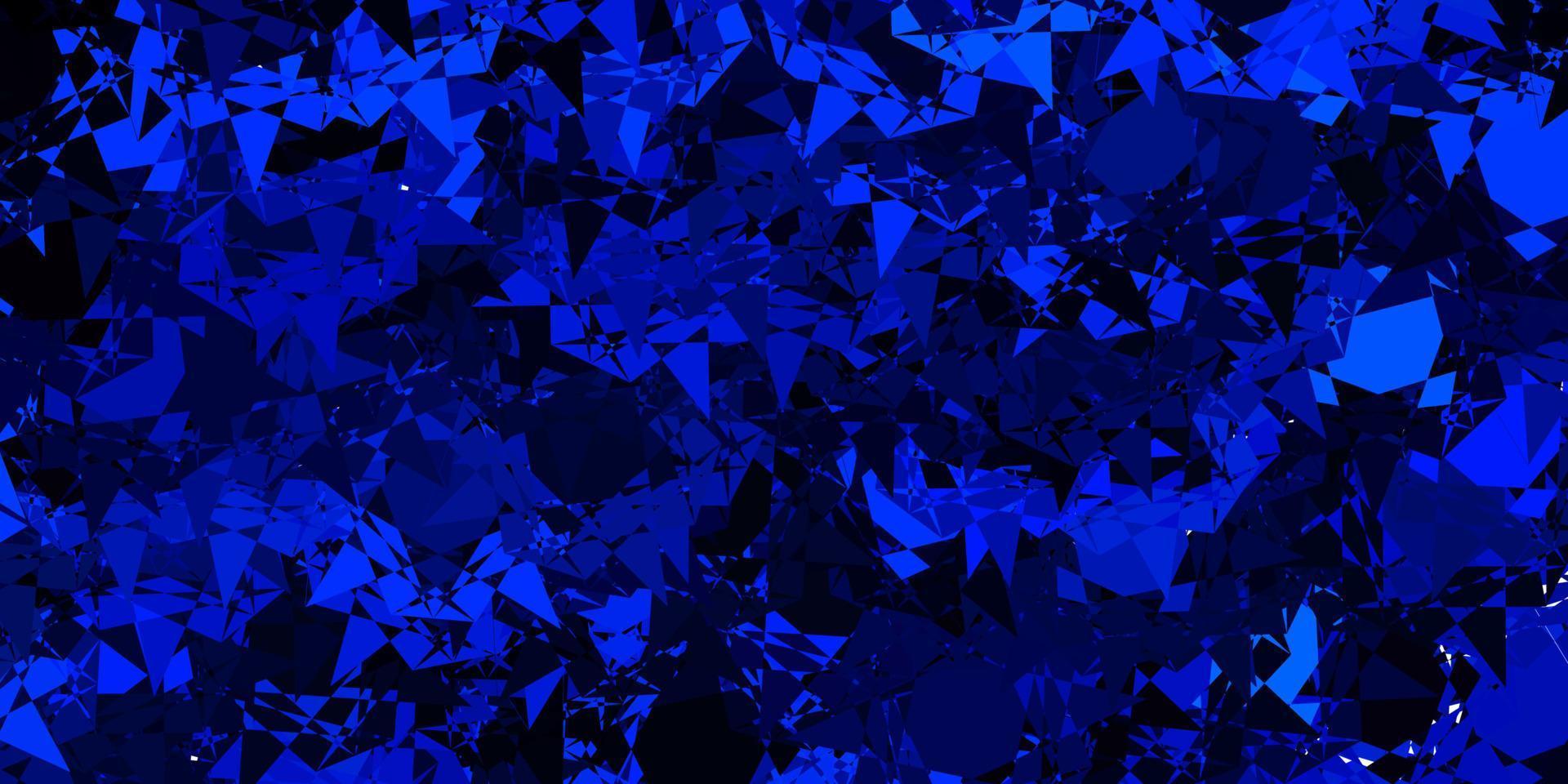 Light BLUE vector texture with random triangles.
