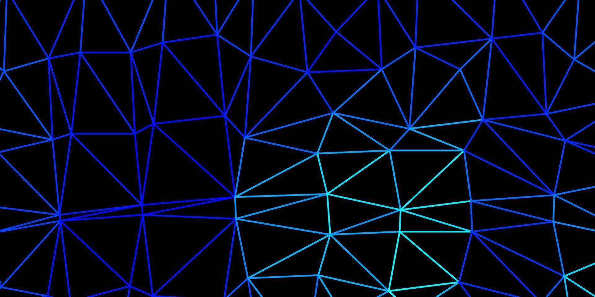 diseño poligonal geométrico vector azul claro.