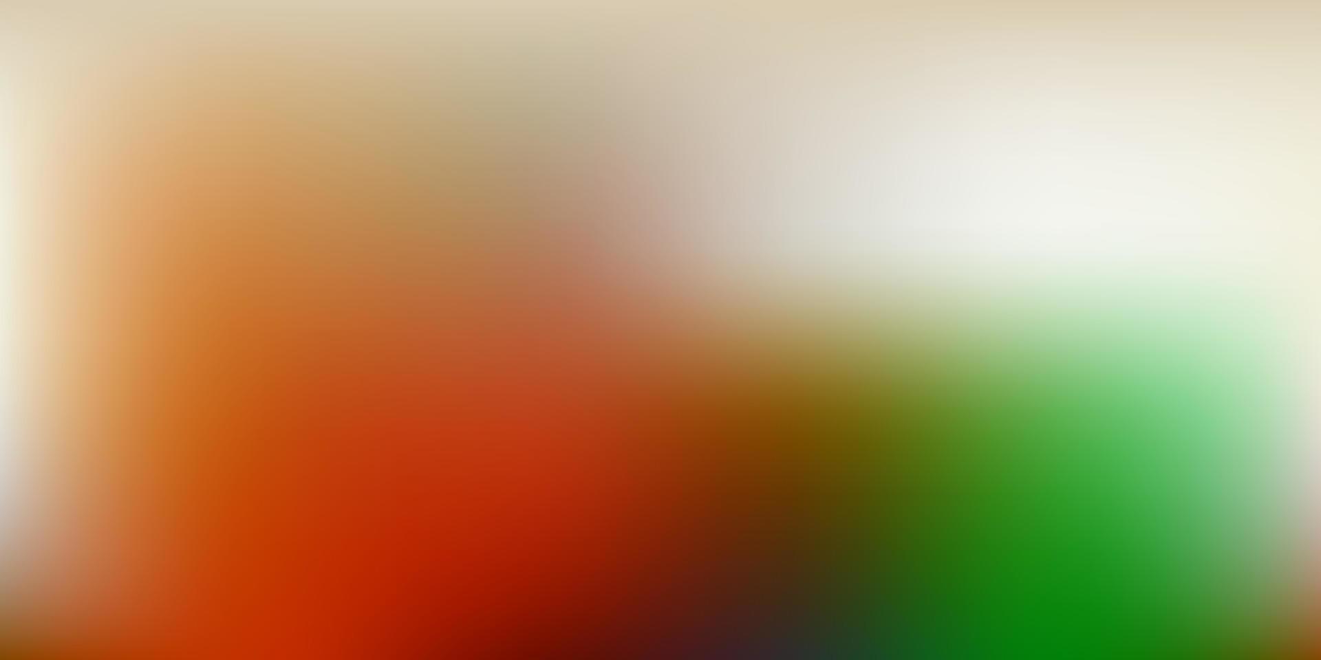 Dark Green, Yellow vector gradient blur pattern.