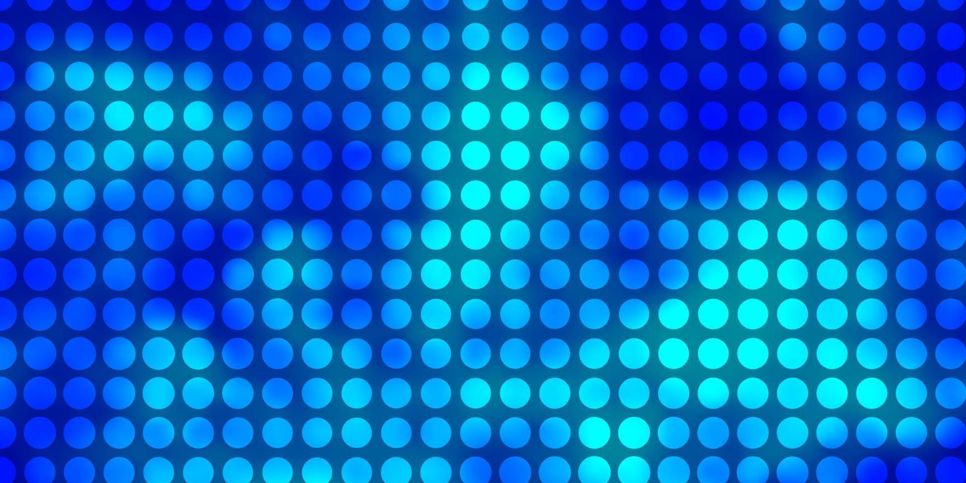 Light BLUE vector pattern with circles.