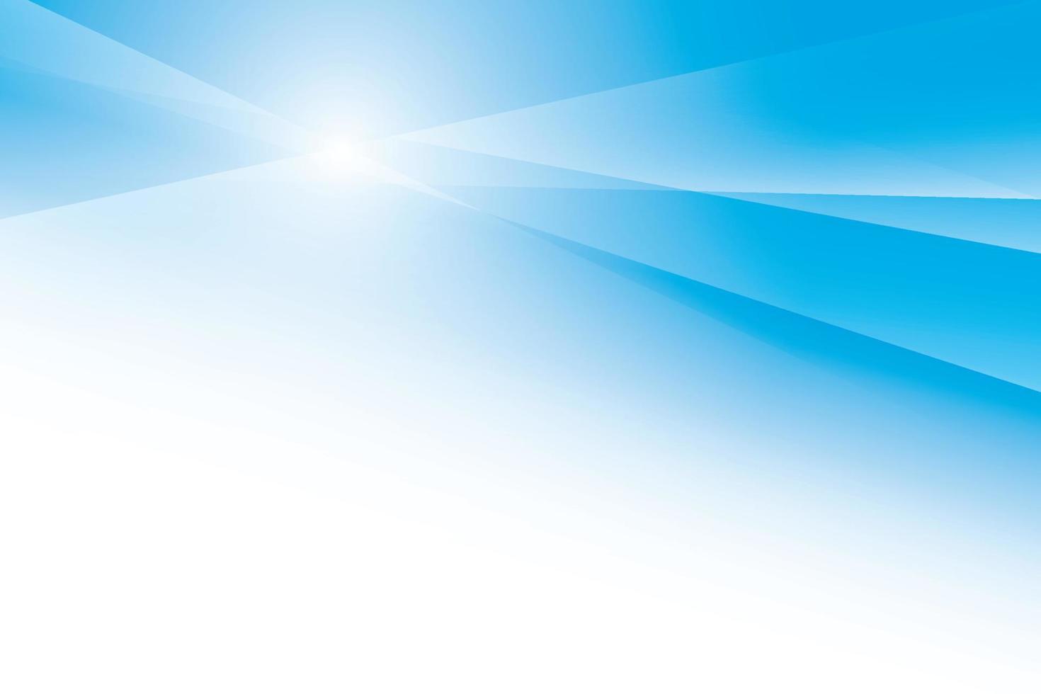 Abstract geometric white and blue color background. Vector illustration.