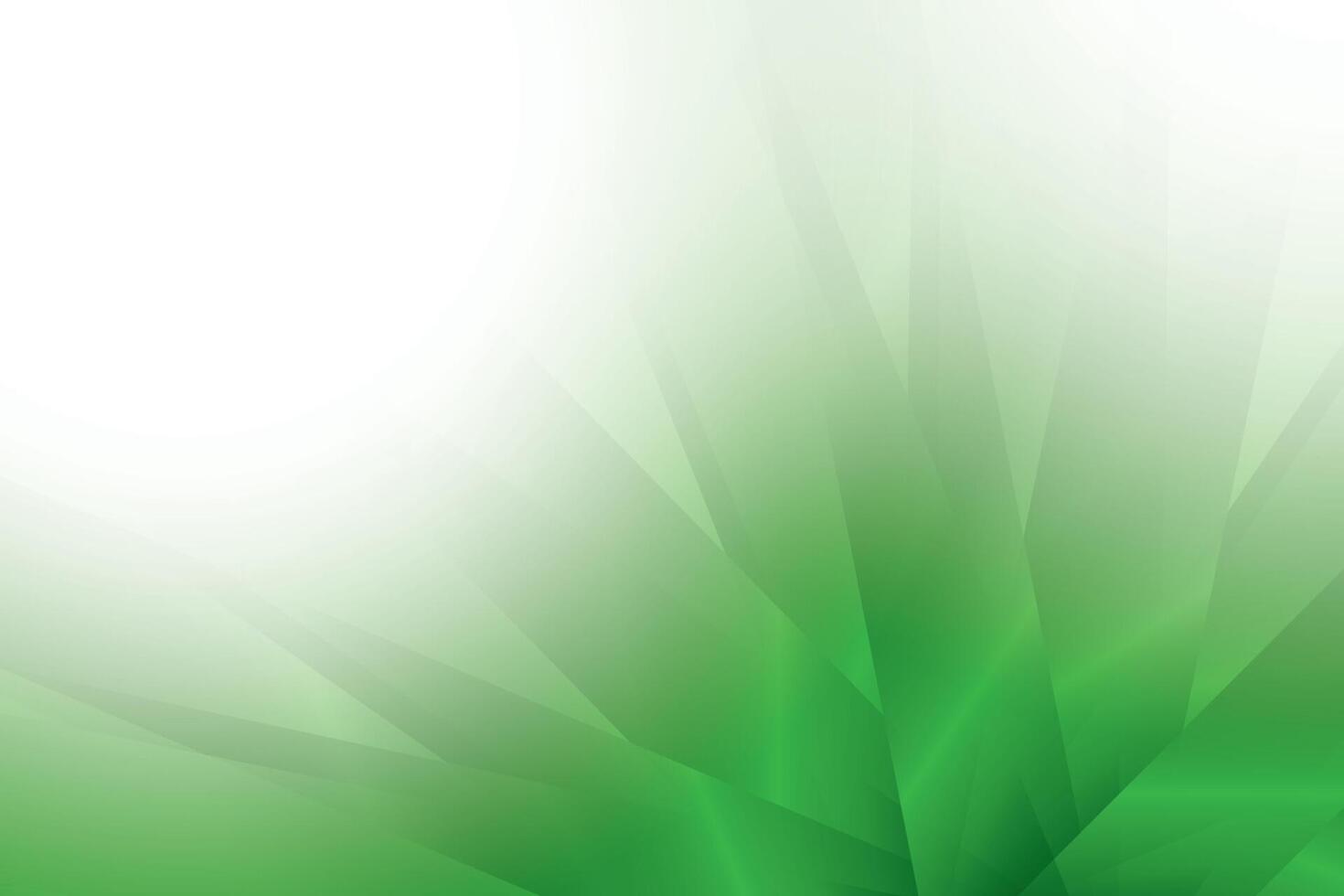 fondo geométrico abstracto de color blanco y verde. ilustración vectorial vector